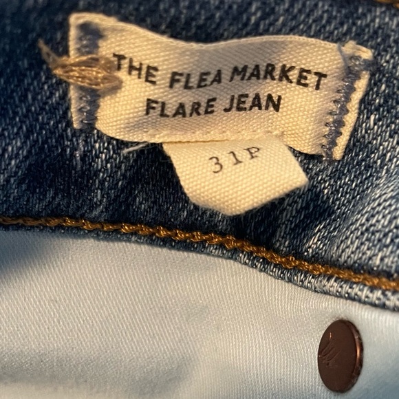 Madewell The Flea Market Flare Petite Jean - Picture 8 of 10